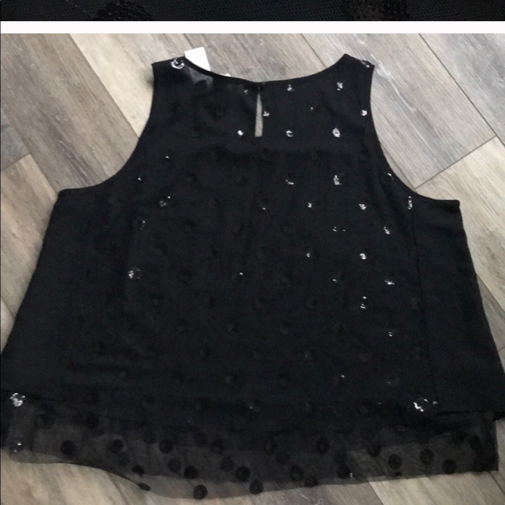 Loft outlet NWT top sz  XL evening